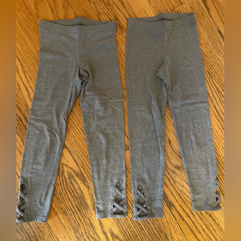 Girls leggings Old Navy stretch, girls size small (6-7)